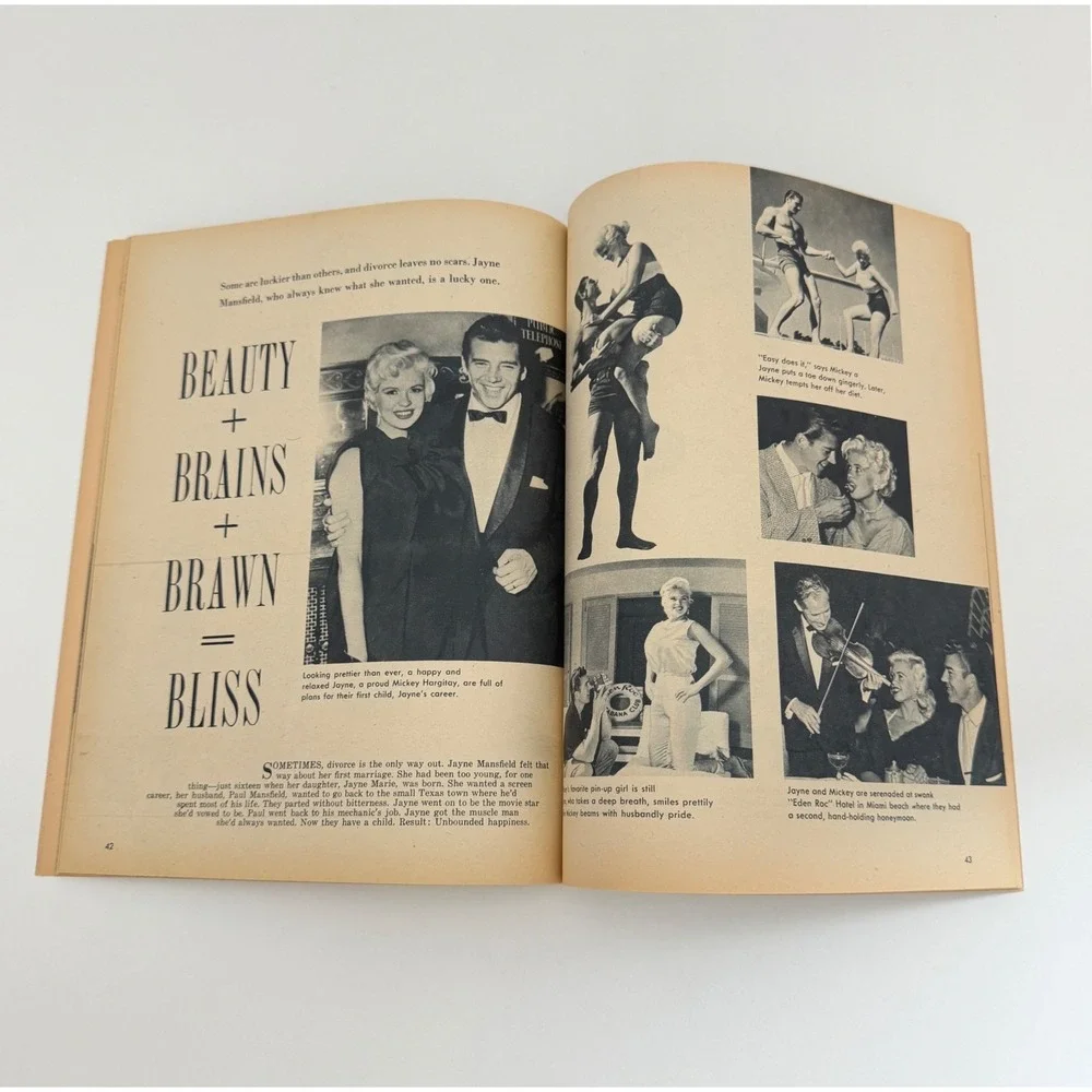 Hollywood Screen Parade vintage january